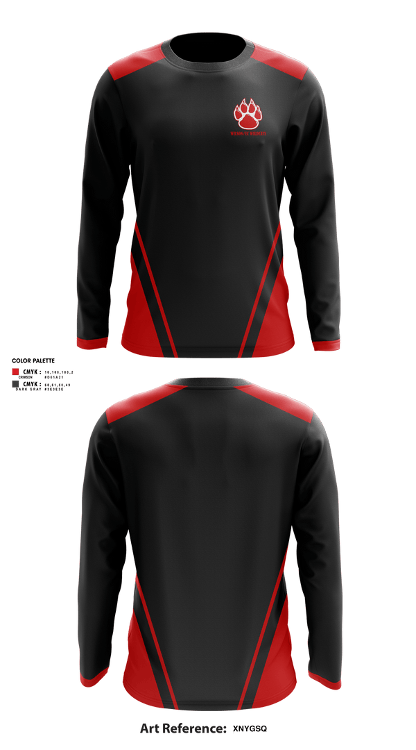 Long Sleeve Performance Shirt, Wilson/EC Wildcats, Baseball, Teamtime, Team time, sublimation, custom sports apparel, team uniforms, spirit wear, spiritwear, sports uniforms, custom shirts, team store, custom team store, fundraiser sports, apparel fundraiser