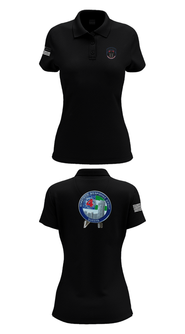 Women's Short Sleeve Performance Polo, SRG 4, Police, Teamtime, Team time, sublimation, custom sports apparel, team uniforms, spirit wear, spiritwear, sports uniforms, custom shirts, team store, custom team store, fundraiser sports, apparel fundraiser
