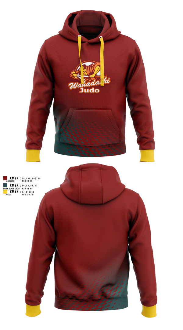 Hoodie, Wahadachi Judo, , Teamtime, Team time, sublimation, custom sports apparel, team uniforms, spirit wear, spiritwear, sports uniforms, custom shirts, team store, custom team store, fundraiser sports, apparel fundraiser