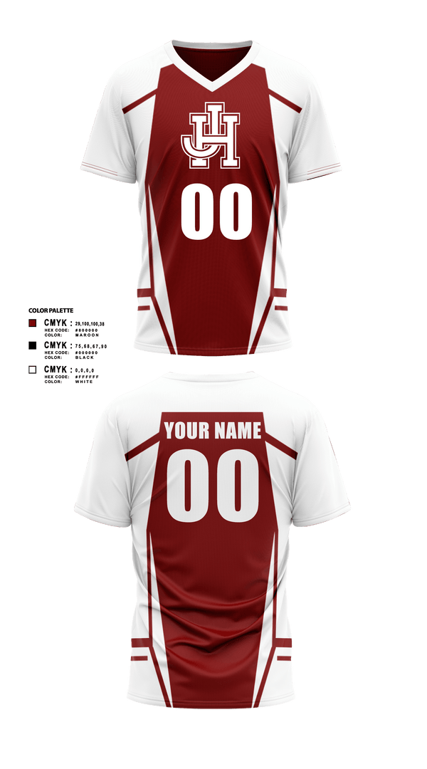Womens Soccer Jersey, John Handley, Women's Soccer, Teamtime, Team time, sublimation, custom sports apparel, team uniforms, spirit wear, spiritwear, sports uniforms, custom shirts, team store, custom team store, fundraiser sports, apparel fundraiser