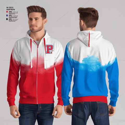 Zip Hoodie, Passaic soccer, Men's Soccer, Teamtime, Team time, sublimation, custom sports apparel, team uniforms, spirit wear, spiritwear, sports uniforms, custom shirts, team store, custom team store, fundraiser sports, apparel fundraiser