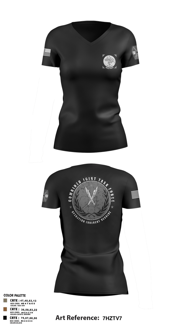 Women's Short Sleeve Vneck Shirt, 65th FAB, Army, Teamtime, Team time, sublimation, custom sports apparel, team uniforms, spirit wear, spiritwear, sports uniforms, custom shirts, team store, custom team store, fundraiser sports, apparel fundraiser