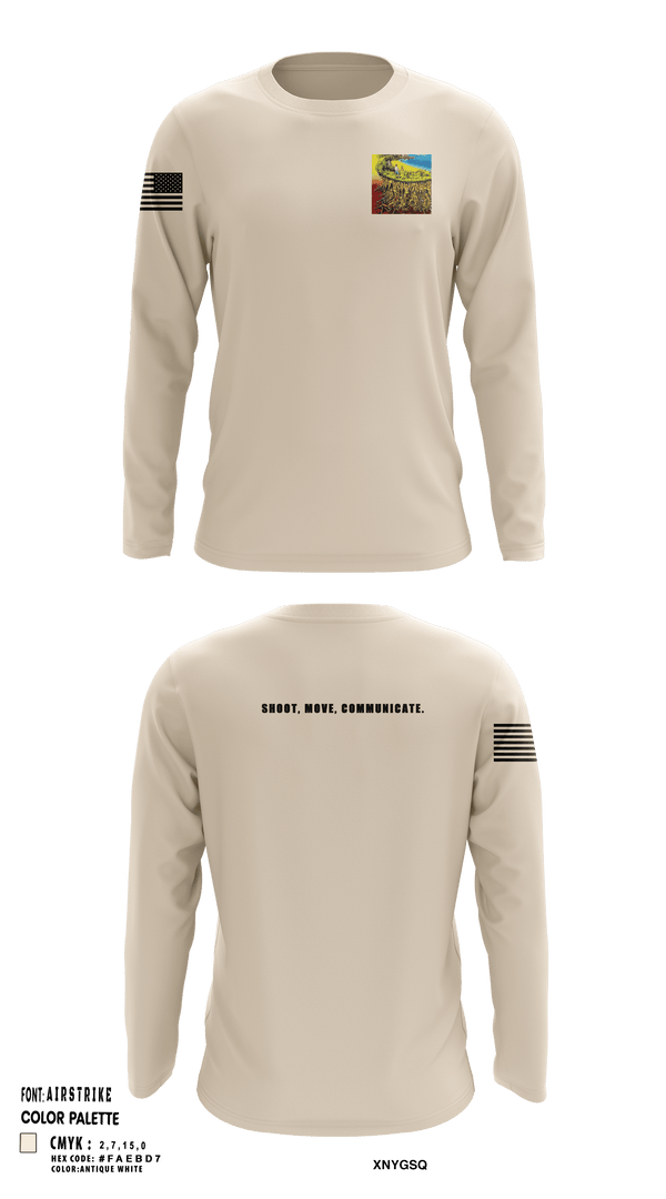 Long Sleeve Performance Shirt, 218th Maneuver brigade, National Guard, Teamtime, Team time, sublimation, custom sports apparel, team uniforms, spirit wear, spiritwear, sports uniforms, custom shirts, team store, custom team store, fundraiser sports, apparel fundraiser