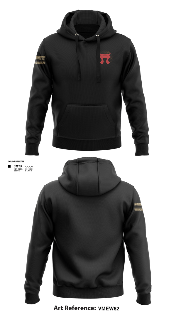 Hoodie, 187th Iron Rakkasans, Army, Teamtime, Team time, sublimation, custom sports apparel, team uniforms, spirit wear, spiritwear, sports uniforms, custom shirts, team store, custom team store, fundraiser sports, apparel fundraiser
