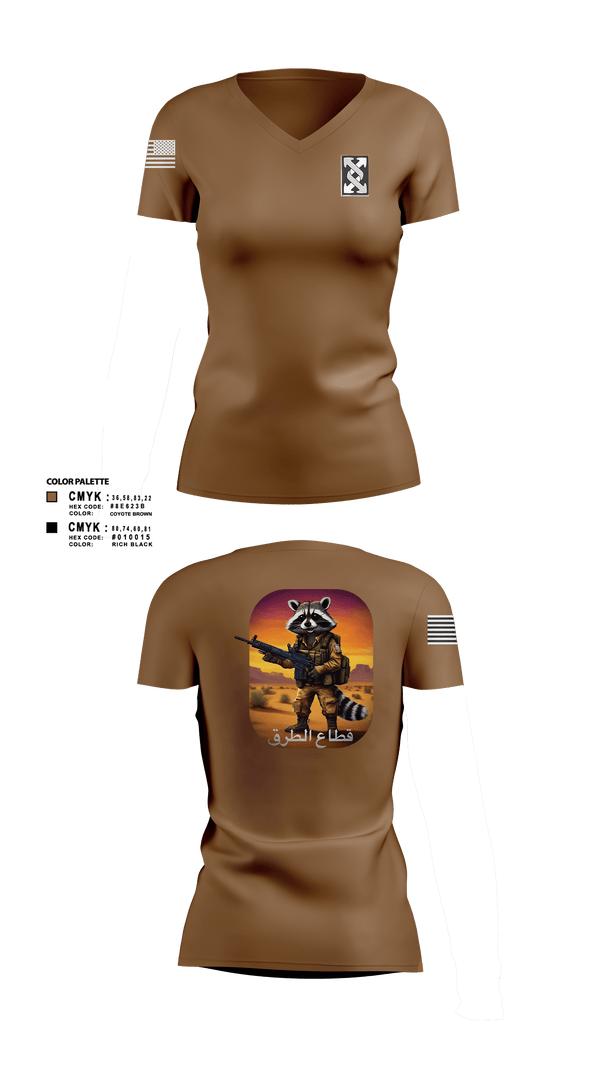 Women's Short Sleeve Vneck Shirt, 623rd ICTC, Army, Teamtime, Team time, sublimation, custom sports apparel, team uniforms, spirit wear, spiritwear, sports uniforms, custom shirts, team store, custom team store, fundraiser sports, apparel fundraiser