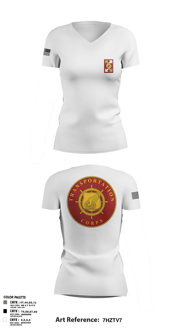 Women's Short Sleeve Vneck Shirt, 993rd Transportation Company, Army, Teamtime, Team time, sublimation, custom sports apparel, team uniforms, spirit wear, spiritwear, sports uniforms, custom shirts, team store, custom team store, fundraiser sports, apparel fundraiser