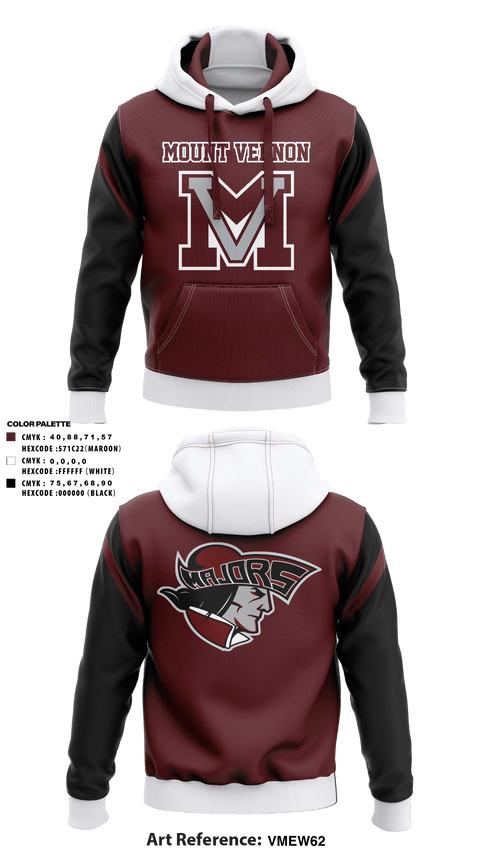 Hoodie, Mount vernon, Track & Field, Teamtime, Team time, sublimation, custom sports apparel, team uniforms, spirit wear, spiritwear, sports uniforms, custom shirts, team store, custom team store, fundraiser sports, apparel fundraiser