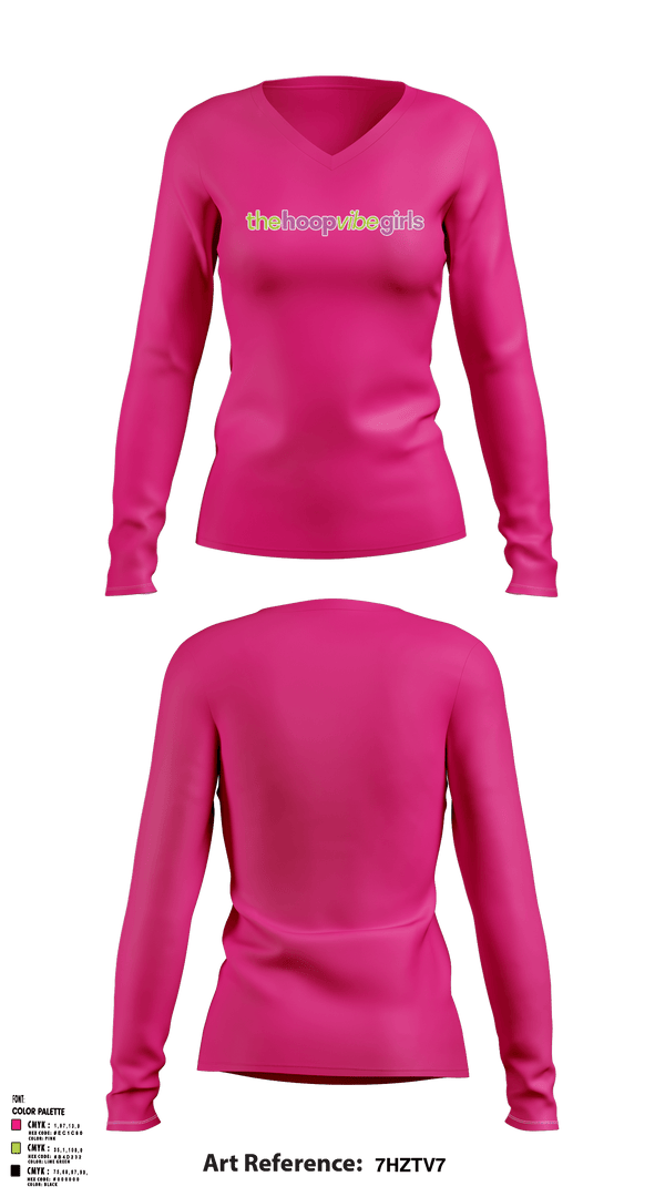 Women's Long Sleeve Vneck Shirt, , , Teamtime, Team time, sublimation, custom sports apparel, team uniforms, spirit wear, spiritwear, sports uniforms, custom shirts, team store, custom team store, fundraiser sports, apparel fundraiser