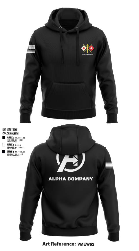Hoodie, Alpha Company, Army, Teamtime, Team time, sublimation, custom sports apparel, team uniforms, spirit wear, spiritwear, sports uniforms, custom shirts, team store, custom team store, fundraiser sports, apparel fundraiser