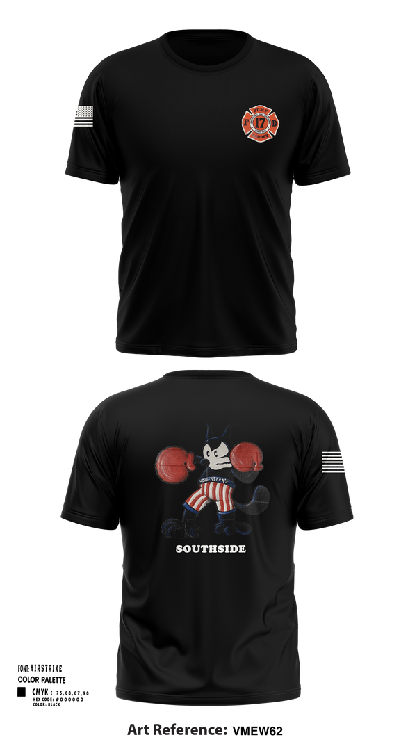 Short Sleeve Performance Shirt, Station 17, Fire Department, Teamtime, Team time, sublimation, custom sports apparel, team uniforms, spirit wear, spiritwear, sports uniforms, custom shirts, team store, custom team store, fundraiser sports, apparel fundraiser