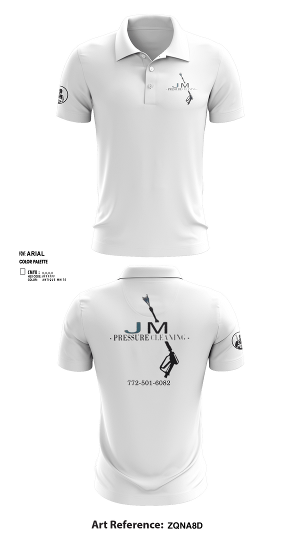 Short Sleeve Performance Polo, JM Pressure CleaningJM Pressure Cleaning, , Teamtime, Team time, sublimation, custom sports apparel, team uniforms, spirit wear, spiritwear, sports uniforms, custom shirts, team store, custom team store, fundraiser sports, apparel fundraiser