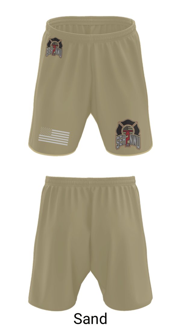 Athletic Shorts With Pockets, SEHNWU, Fire Department, Teamtime, Team time, sublimation, custom sports apparel, team uniforms, spirit wear, spiritwear, sports uniforms, custom shirts, team store, custom team store, fundraiser sports, apparel fundraiser