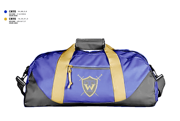 Duffle Bag, Taylorsville Warrior Football, Football, Teamtime, Team time, sublimation, custom sports apparel, team uniforms, spirit wear, spiritwear, sports uniforms, custom shirts, team store, custom team store, fundraiser sports, apparel fundraiser