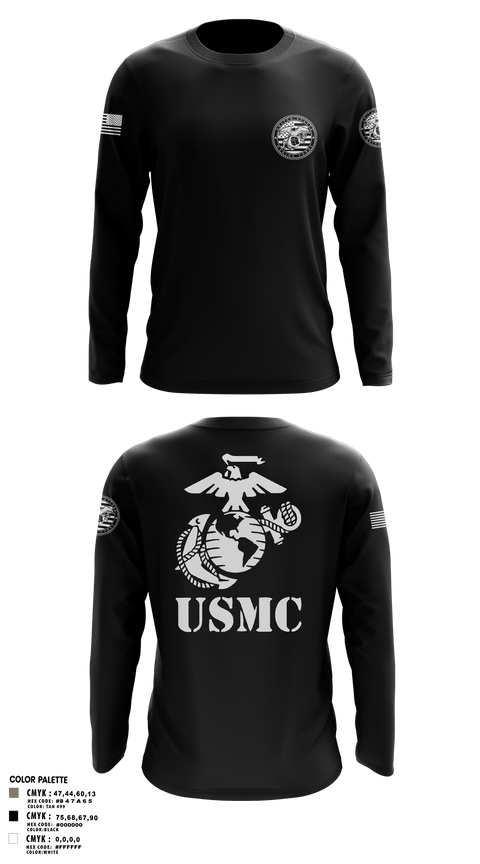 Long Sleeve Performance Shirt, Marines, Marines, Teamtime, Team time, sublimation, custom sports apparel, team uniforms, spirit wear, spiritwear, sports uniforms, custom shirts, team store, custom team store, fundraiser sports, apparel fundraiser