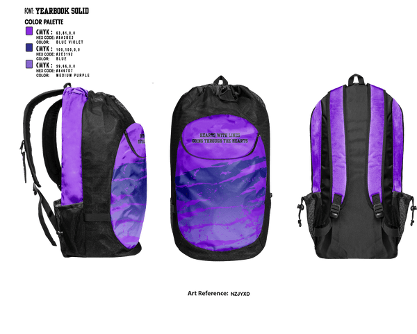 Gear Bag, Jozy&Ziel, Women's Basketball, Teamtime, Team time, sublimation, custom sports apparel, team uniforms, spirit wear, spiritwear, sports uniforms, custom shirts, team store, custom team store, fundraiser sports, apparel fundraiser