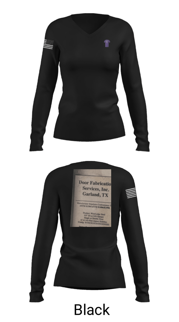 Women's Long Sleeve Vneck Shirt, 526th TFS, , Teamtime, Team time, sublimation, custom sports apparel, team uniforms, spirit wear, spiritwear, sports uniforms, custom shirts, team store, custom team store, fundraiser sports, apparel fundraiser