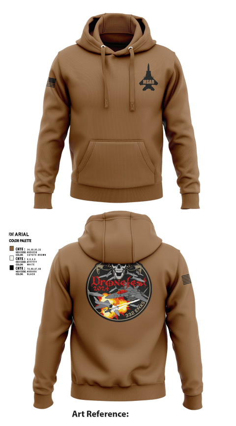 Hoodie, 332nd EMXS, Air Force, Teamtime, Team time, sublimation, custom sports apparel, team uniforms, spirit wear, spiritwear, sports uniforms, custom shirts, team store, custom team store, fundraiser sports, apparel fundraiser