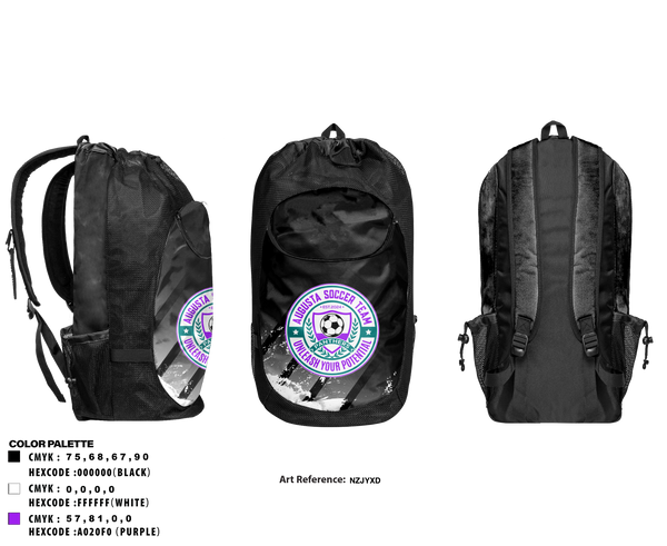 Gear Bag, Augusta Soccer Team, Men's Soccer, Teamtime, Team time, sublimation, custom sports apparel, team uniforms, spirit wear, spiritwear, sports uniforms, custom shirts, team store, custom team store, fundraiser sports, apparel fundraiser