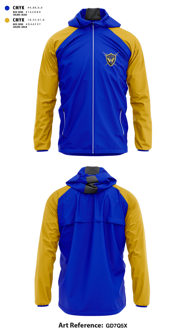 Windbreaker, Taylorsville Warrior Football, Football, Teamtime, Team time, sublimation, custom sports apparel, team uniforms, spirit wear, spiritwear, sports uniforms, custom shirts, team store, custom team store, fundraiser sports, apparel fundraiser