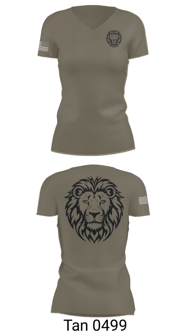 Women's Short Sleeve Vneck Shirt, 382 SRT, Army, Teamtime, Team time, sublimation, custom sports apparel, team uniforms, spirit wear, spiritwear, sports uniforms, custom shirts, team store, custom team store, fundraiser sports, apparel fundraiser