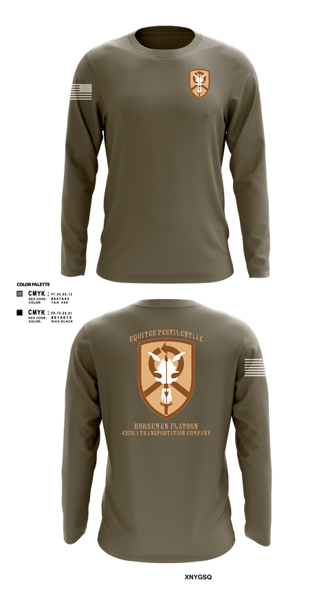 Long Sleeve Performance Shirt, 1st Platoon, 423 TC1st Platoon, 423 TC, , Teamtime, Team time, sublimation, custom sports apparel, team uniforms, spirit wear, spiritwear, sports uniforms, custom shirts, team store, custom team store, fundraiser sports, apparel fundraiser