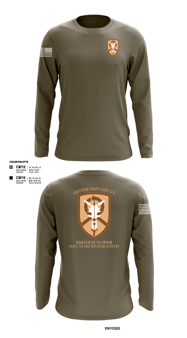 Long Sleeve Performance Shirt, 1st Platoon, 423 TC1st Platoon, 423 TC, , Teamtime, Team time, sublimation, custom sports apparel, team uniforms, spirit wear, spiritwear, sports uniforms, custom shirts, team store, custom team store, fundraiser sports, apparel fundraiser