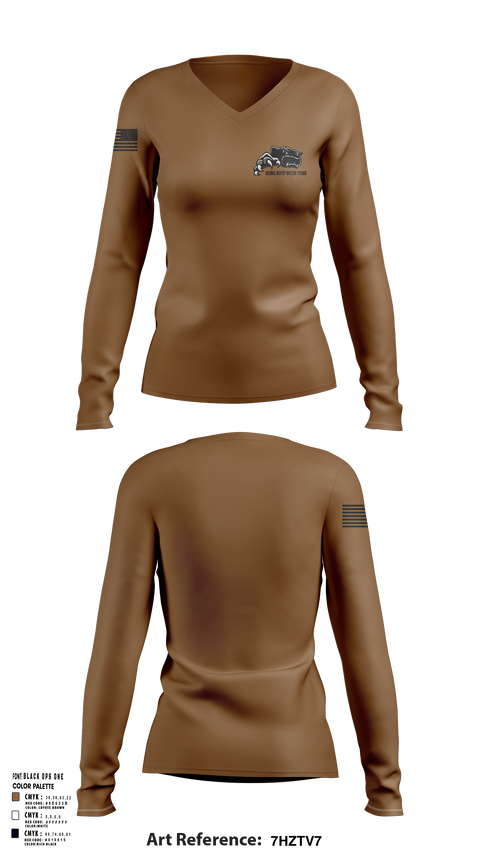 Women's Long Sleeve Vneck Shirt, NTFTF, , Teamtime, Team time, sublimation, custom sports apparel, team uniforms, spirit wear, spiritwear, sports uniforms, custom shirts, team store, custom team store, fundraiser sports, apparel fundraiser