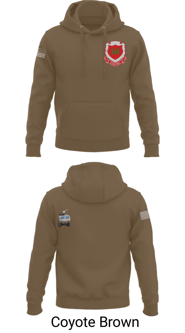 Hoodie, 185th Engineer Support Company, , Teamtime, Team time, sublimation, custom sports apparel, team uniforms, spirit wear, spiritwear, sports uniforms, custom shirts, team store, custom team store, fundraiser sports, apparel fundraiser