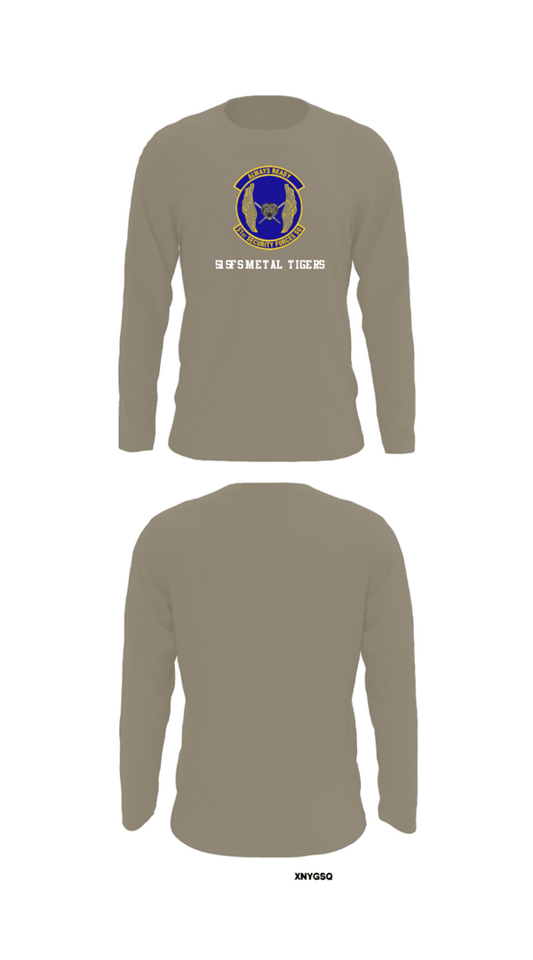 Long Sleeve Performance Shirt, 51SFS Metal Tigers, Air Force, Teamtime, Team time, sublimation, custom sports apparel, team uniforms, spirit wear, spiritwear, sports uniforms, custom shirts, team store, custom team store, fundraiser sports, apparel fundraiser