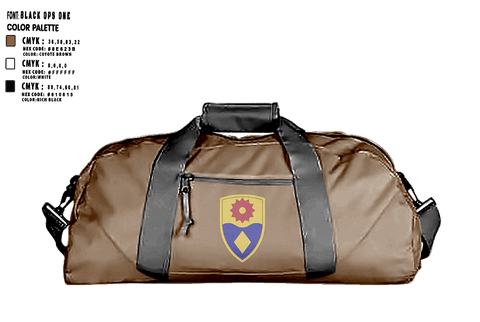 Duffle Bag, 649 ENG CO, Army, Teamtime, Team time, sublimation, custom sports apparel, team uniforms, spirit wear, spiritwear, sports uniforms, custom shirts, team store, custom team store, fundraiser sports, apparel fundraiser