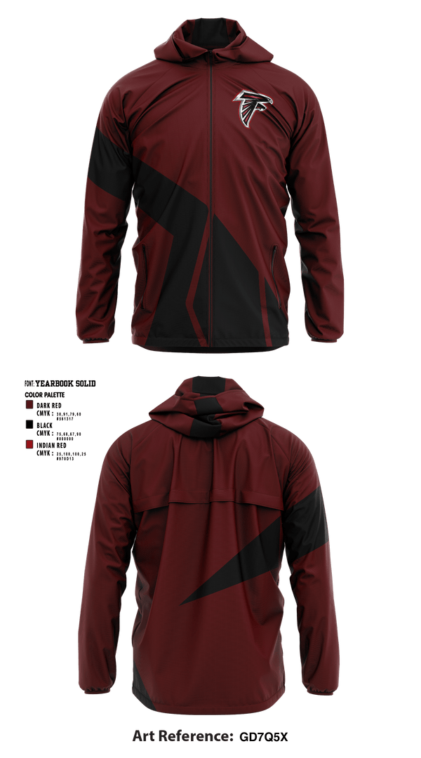 Windbreaker, northsac panthers, Football, Teamtime, Team time, sublimation, custom sports apparel, team uniforms, spirit wear, spiritwear, sports uniforms, custom shirts, team store, custom team store, fundraiser sports, apparel fundraiser