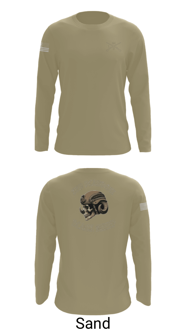 Long Sleeve Performance Shirt, Delta company 114, Army, Teamtime, Team time, sublimation, custom sports apparel, team uniforms, spirit wear, spiritwear, sports uniforms, custom shirts, team store, custom team store, fundraiser sports, apparel fundraiser