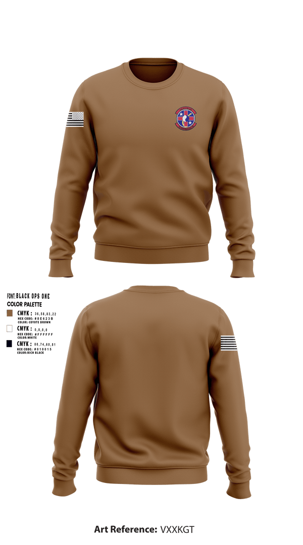 Crew Neck Sweatshirt, 137th AES, , Teamtime, Team time, sublimation, custom sports apparel, team uniforms, spirit wear, spiritwear, sports uniforms, custom shirts, team store, custom team store, fundraiser sports, apparel fundraiser