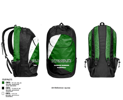 Gear Bag, Rainbow warriors, Men's Basketball, Teamtime, Team time, sublimation, custom sports apparel, team uniforms, spirit wear, spiritwear, sports uniforms, custom shirts, team store, custom team store, fundraiser sports, apparel fundraiser