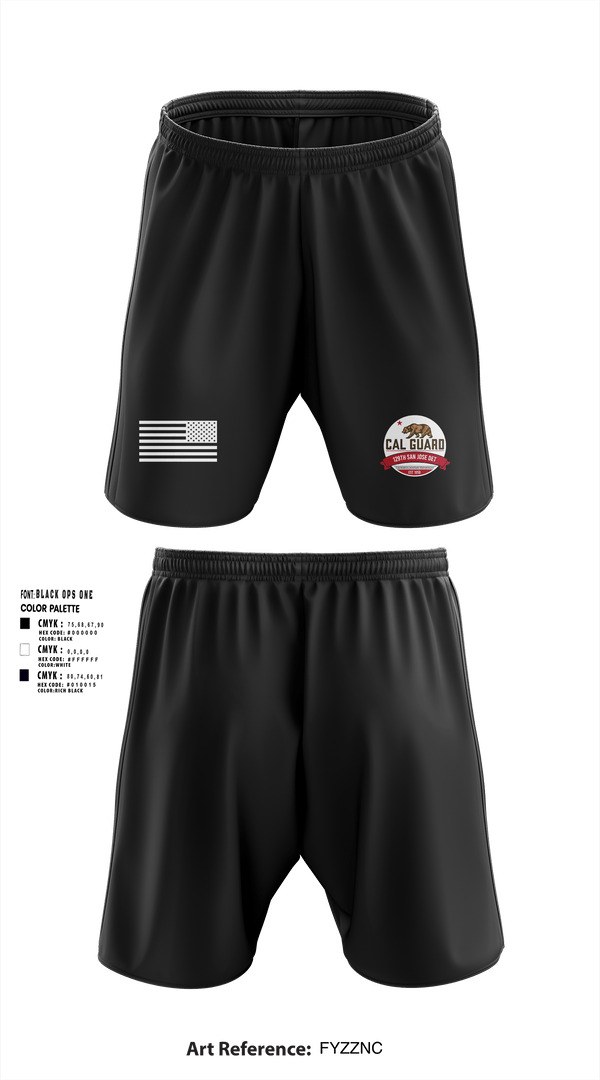 Athletic Shorts With Pockets, California State Guard San Jose, National Guard, Teamtime, Team time, sublimation, custom sports apparel, team uniforms, spirit wear, spiritwear, sports uniforms, custom shirts, team store, custom team store, fundraiser sports, apparel fundraiser