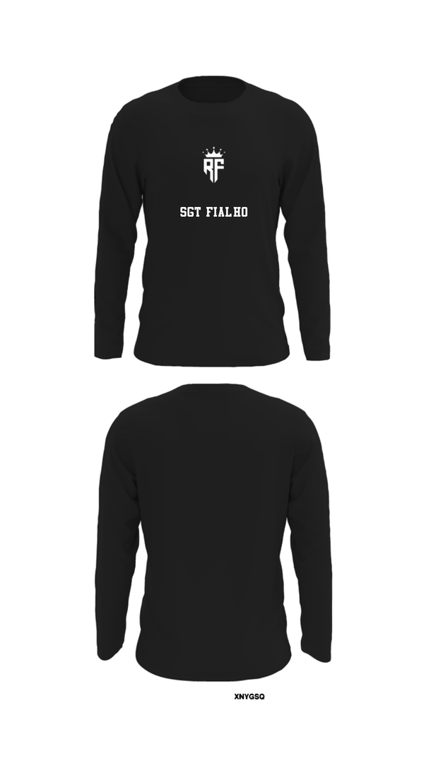 Long Sleeve Performance Shirt, SGT FIALHO, Police, Teamtime, Team time, sublimation, custom sports apparel, team uniforms, spirit wear, spiritwear, sports uniforms, custom shirts, team store, custom team store, fundraiser sports, apparel fundraiser