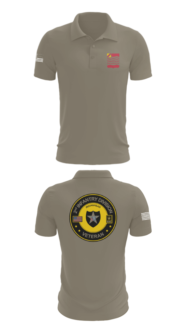 Short Sleeve Performance Polo, 1st Battalion 15th Field Artillery, Army, Teamtime, Team time, sublimation, custom sports apparel, team uniforms, spirit wear, spiritwear, sports uniforms, custom shirts, team store, custom team store, fundraiser sports, apparel fundraiser