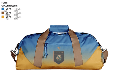 Duffle Bag, Oklahoma Zotung Volleyball Club, Women's Volleyball, Teamtime, Team time, sublimation, custom sports apparel, team uniforms, spirit wear, spiritwear, sports uniforms, custom shirts, team store, custom team store, fundraiser sports, apparel fundraiser