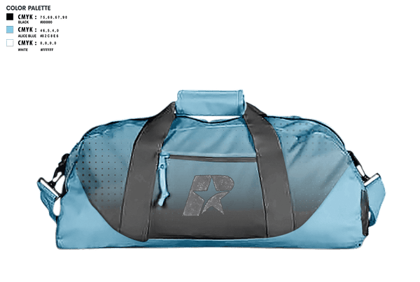 Duffle Bag, DMV HOOPSTARZ, Men's Basketball, Teamtime, Team time, sublimation, custom sports apparel, team uniforms, spirit wear, spiritwear, sports uniforms, custom shirts, team store, custom team store, fundraiser sports, apparel fundraiser