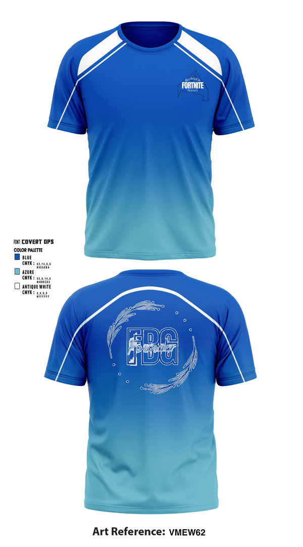 Short Sleeve Performance Shirt, Fortnite Burger Gang, E-Sports, Teamtime, Team time, sublimation, custom sports apparel, team uniforms, spirit wear, spiritwear, sports uniforms, custom shirts, team store, custom team store, fundraiser sports, apparel fundraiser