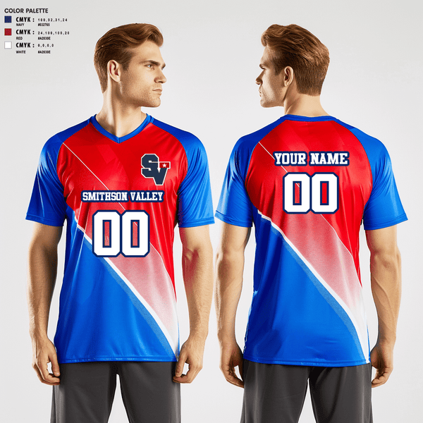Short Sleeve Performance Shirt, Smithson Valley Youth Football, Football, Teamtime, Team time, sublimation, custom sports apparel, team uniforms, spirit wear, spiritwear, sports uniforms, custom shirts, team store, custom team store, fundraiser sports, apparel fundraiser
