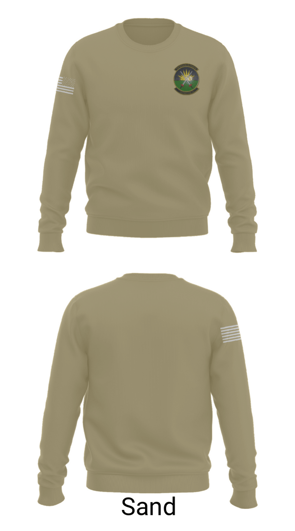 Crew Neck Sweatshirt, 4th EMS, Air Force, Teamtime, Team time, sublimation, custom sports apparel, team uniforms, spirit wear, spiritwear, sports uniforms, custom shirts, team store, custom team store, fundraiser sports, apparel fundraiser