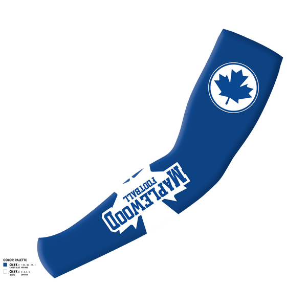 Arm Sleeve, Maplewood Football, Football, Teamtime, Team time, sublimation, custom sports apparel, team uniforms, spirit wear, spiritwear, sports uniforms, custom shirts, team store, custom team store, fundraiser sports, apparel fundraiser