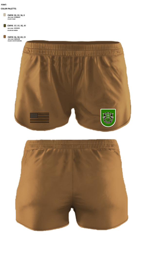 Ranger Panties, 10 SFG, Army, Teamtime, Team time, sublimation, custom sports apparel, team uniforms, spirit wear, spiritwear, sports uniforms, custom shirts, team store, custom team store, fundraiser sports, apparel fundraiser