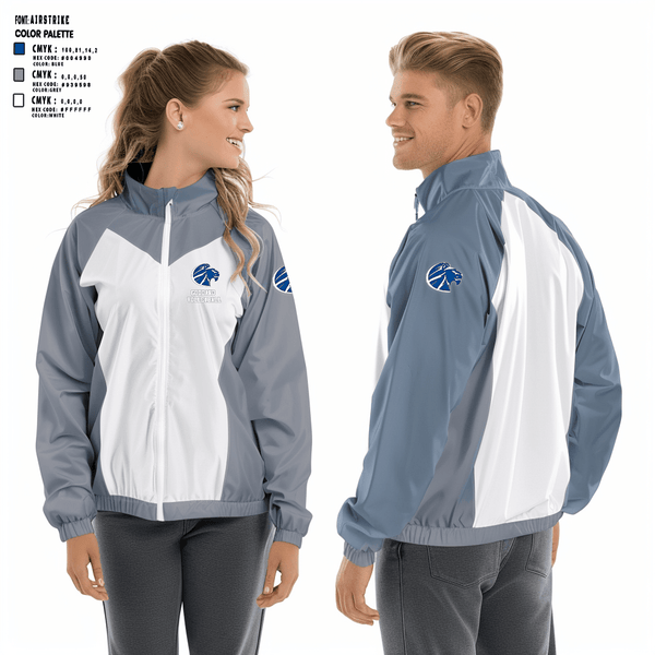 Windbreaker, Goddard High School Volleyball, Women's Volleyball, Teamtime, Team time, sublimation, custom sports apparel, team uniforms, spirit wear, spiritwear, sports uniforms, custom shirts, team store, custom team store, fundraiser sports, apparel fundraiser