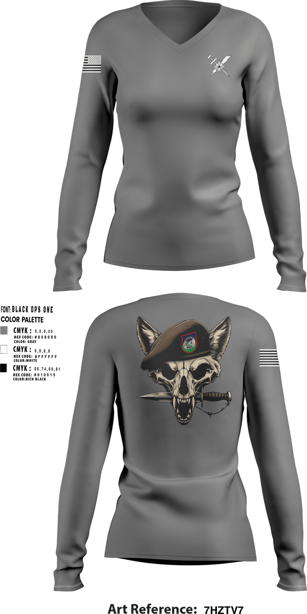 Women's Long Sleeve Vneck Shirt, 82EASOS, Air Force, Teamtime, Team time, sublimation, custom sports apparel, team uniforms, spirit wear, spiritwear, sports uniforms, custom shirts, team store, custom team store, fundraiser sports, apparel fundraiser