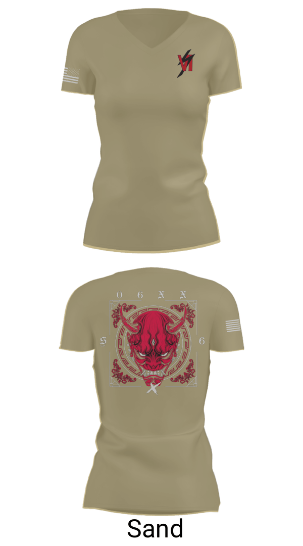 Women's Short Sleeve Vneck Shirt, 3d SGX, Marines, Teamtime, Team time, sublimation, custom sports apparel, team uniforms, spirit wear, spiritwear, sports uniforms, custom shirts, team store, custom team store, fundraiser sports, apparel fundraiser