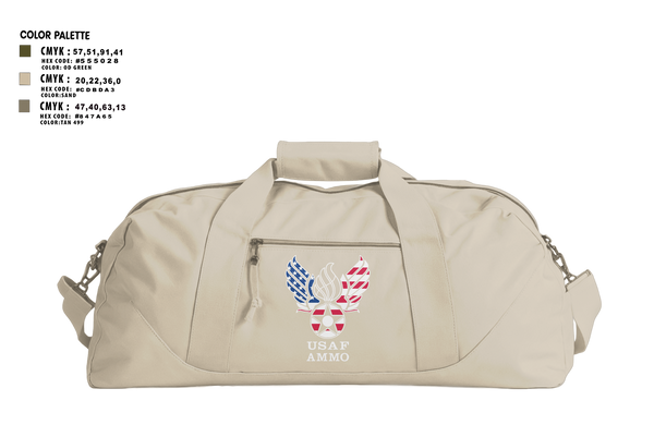 Duffle Bag, , Air Force, Teamtime, Team time, sublimation, custom sports apparel, team uniforms, spirit wear, spiritwear, sports uniforms, custom shirts, team store, custom team store, fundraiser sports, apparel fundraiser