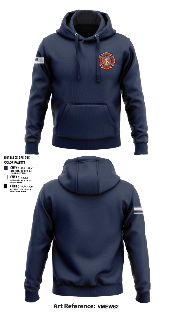 Hoodie, Fayette County Fire & Rescue, Fire Department, Teamtime, Team time, sublimation, custom sports apparel, team uniforms, spirit wear, spiritwear, sports uniforms, custom shirts, team store, custom team store, fundraiser sports, apparel fundraiser