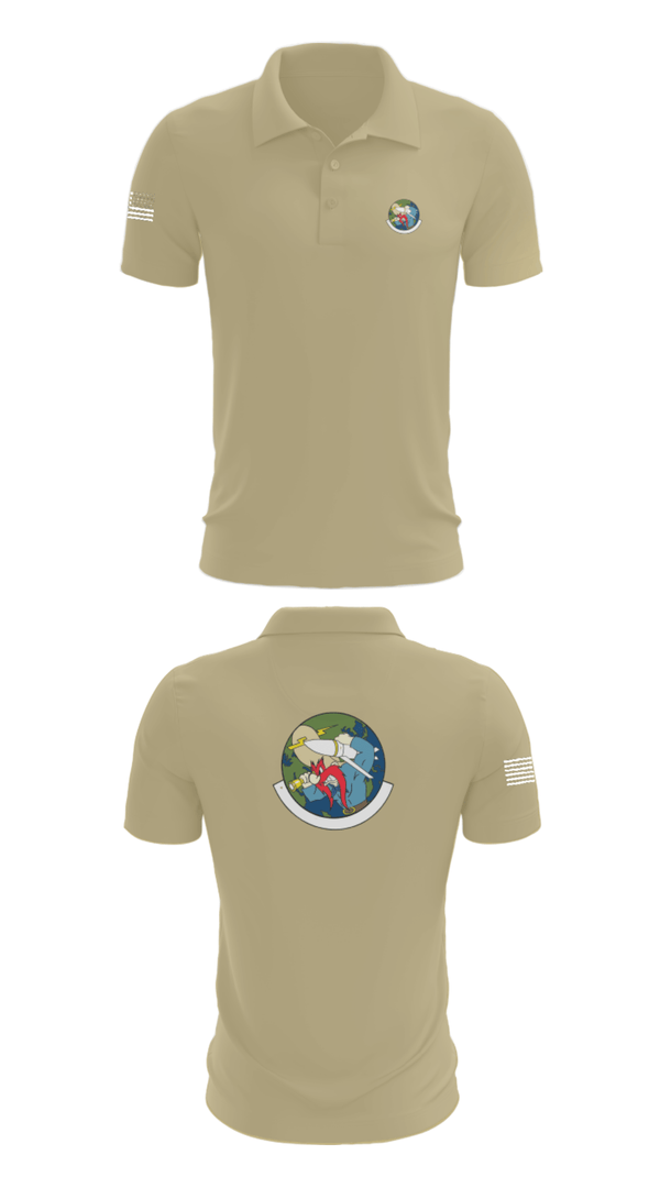 Short Sleeve Performance Polo, 20th Intelligence Squadron, Air Force, Teamtime, Team time, sublimation, custom sports apparel, team uniforms, spirit wear, spiritwear, sports uniforms, custom shirts, team store, custom team store, fundraiser sports, apparel fundraiser